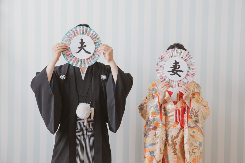 アイテムを使った可愛いスタジオ撮影♪