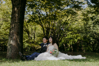 洋装　ロケーション撮影