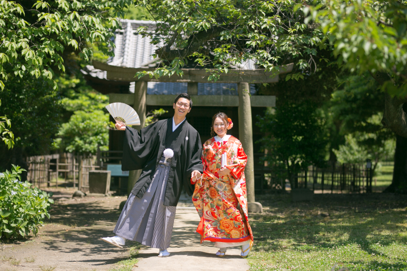 和装ロケーション@浜離宮