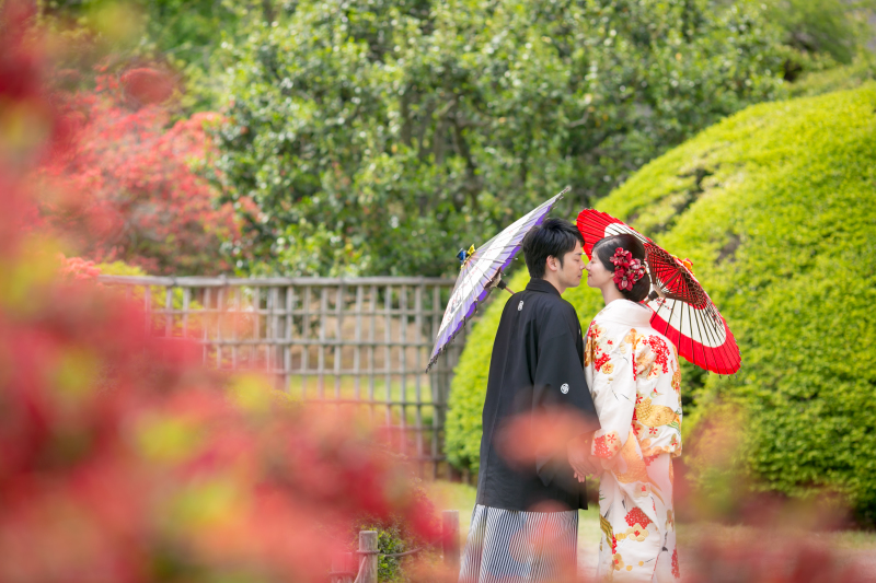 和装フォト 【偕楽園】
