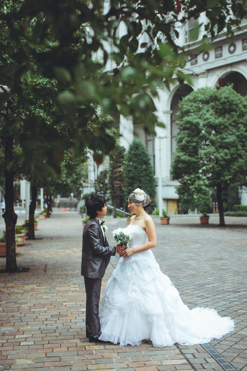 ブーケを一緒に