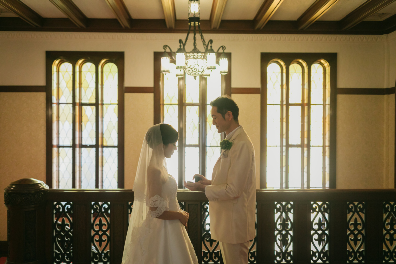 洋装　ロケーション撮影