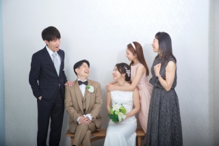 ご家族と一緒にスタジオ撮影