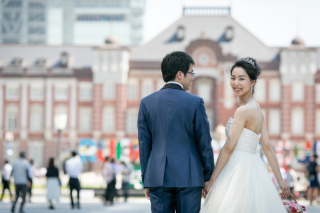 ロケーション【東京駅】洋装
