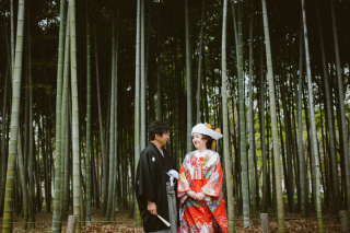 角隠し×色打掛