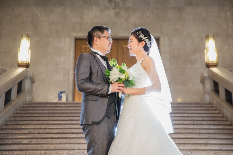 和洋装スタジオロケーション撮影