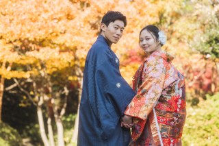 【紅葉限定！】紅葉&times;庭園おまかせプラン◆ご新婦様ヘアメイク・ヘアメイク同行