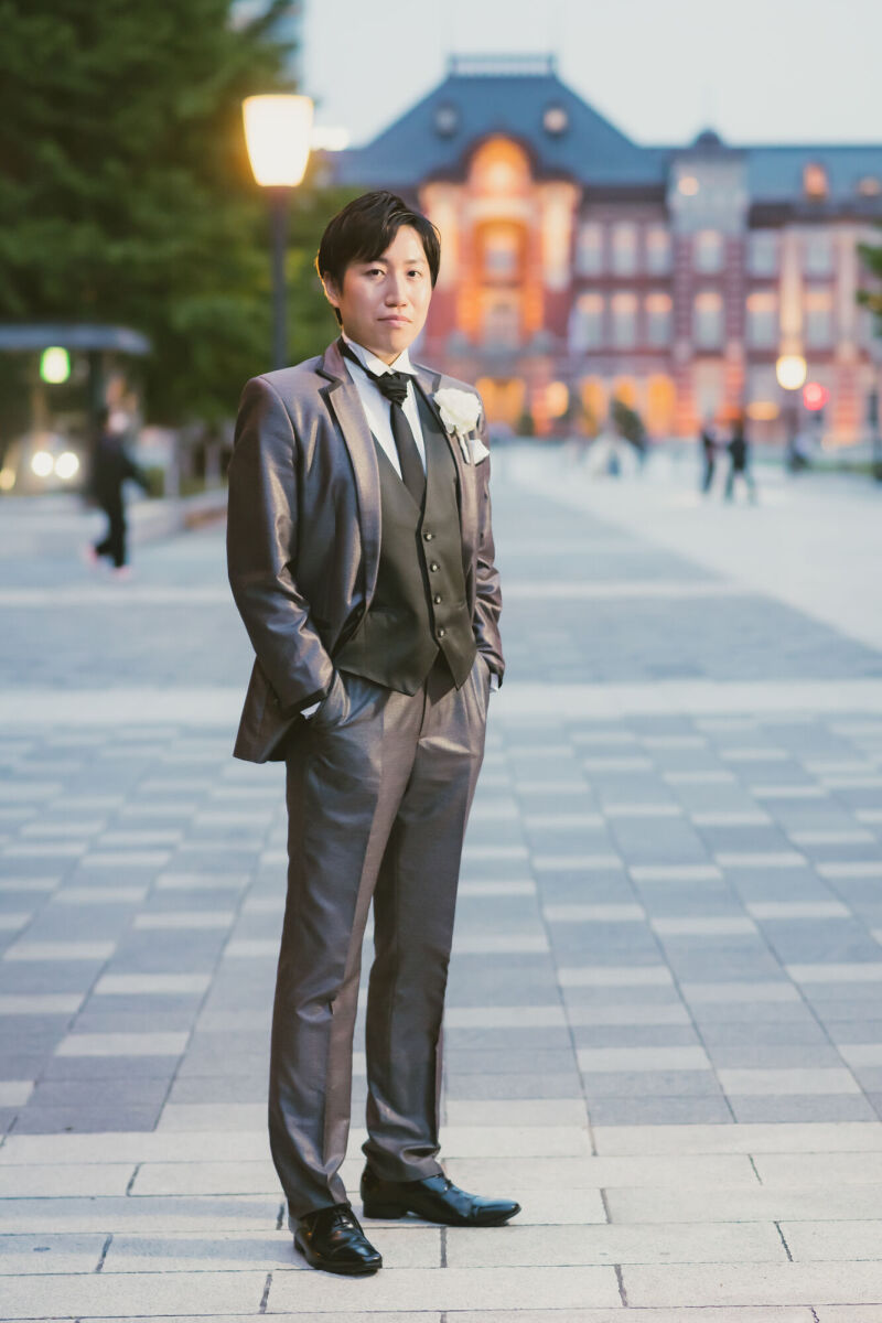 新郎様ソロショット