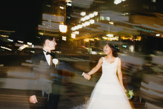 洋装　夜景ロケーション