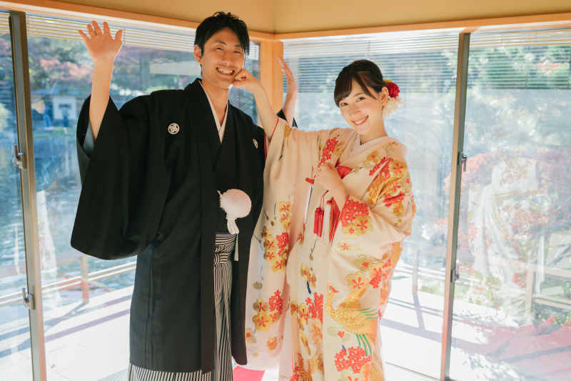 お二人らしく・・・