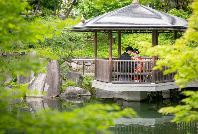 目白庭園+東京ガーデンパレス