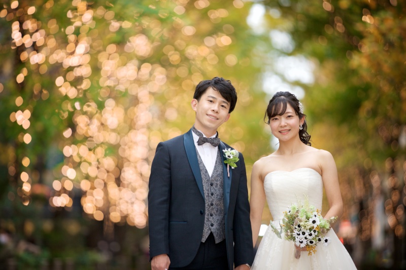 洋装ロケーション撮影