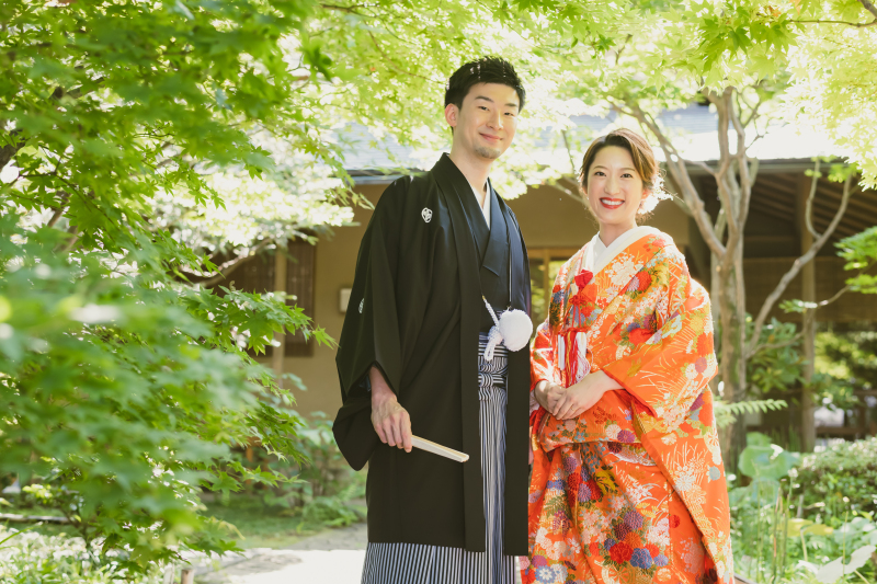 青紅葉に囲まれて・・・