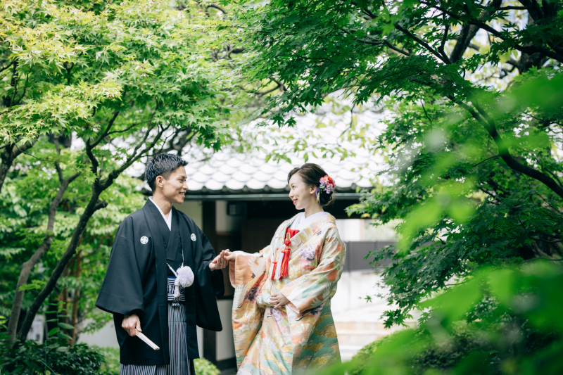 緑の中で・・・