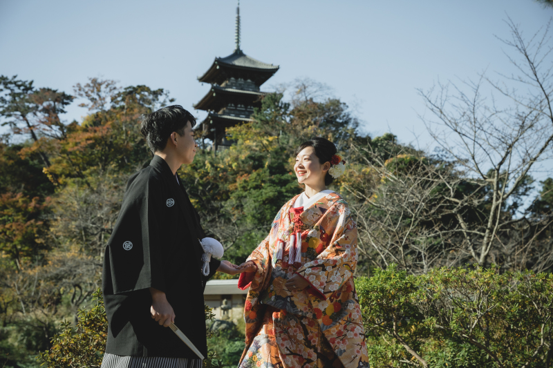和装三渓園撮影