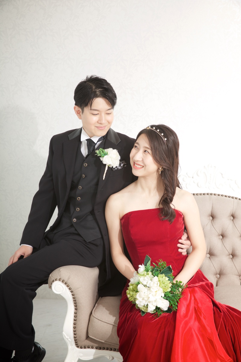 カラードレスのコーディネート