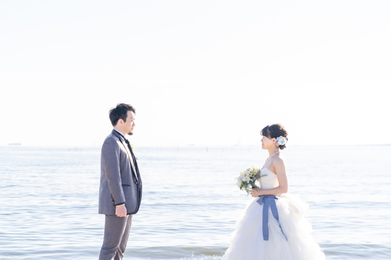 海浜で♪