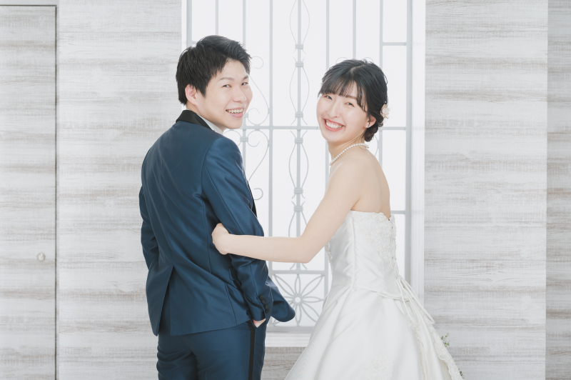 お色直しをして