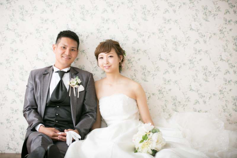 スタジオ撮影でシンプルに☆