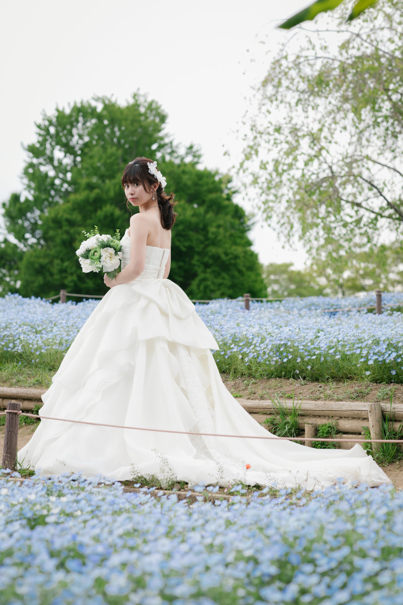 新婦様のソロショット