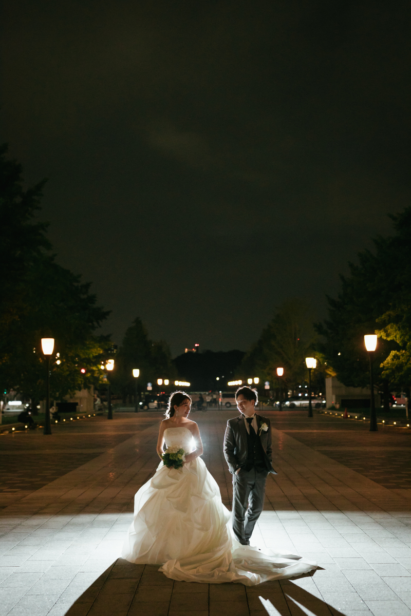 振り返りショット