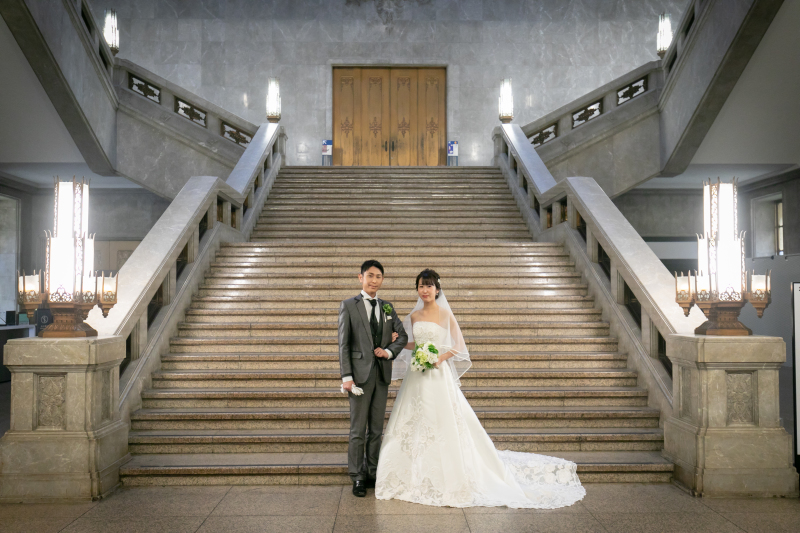 洋装　ロケーション撮影