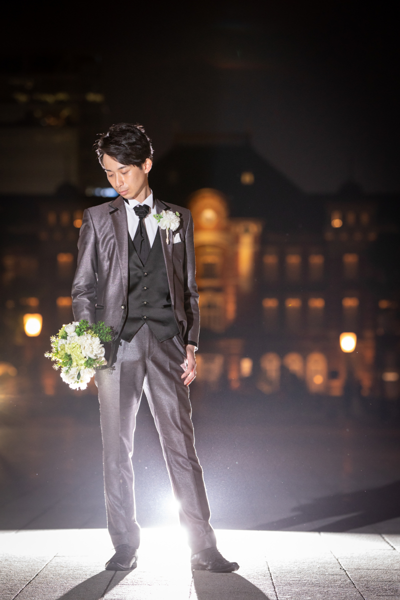 新郎様ソロショット!