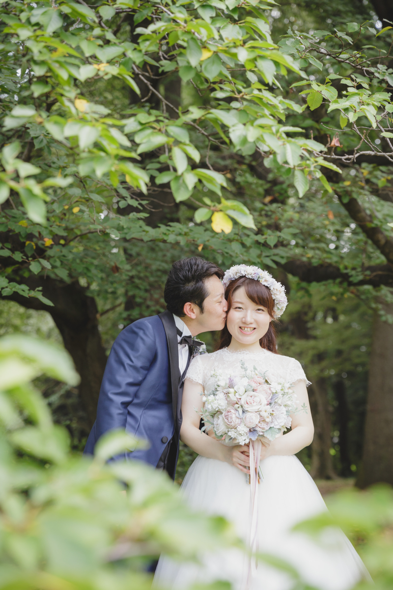 ほっぺにチュー