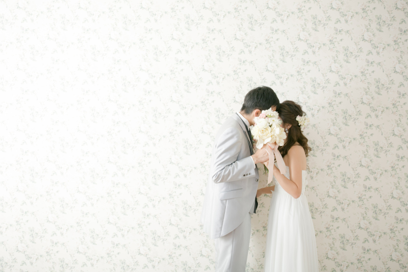 お顔隠しショット＊