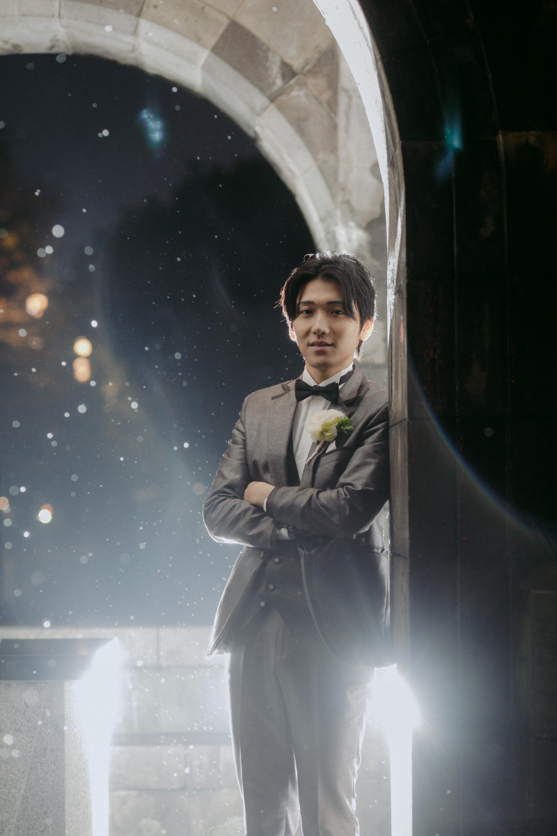 ご新郎様ソロショット