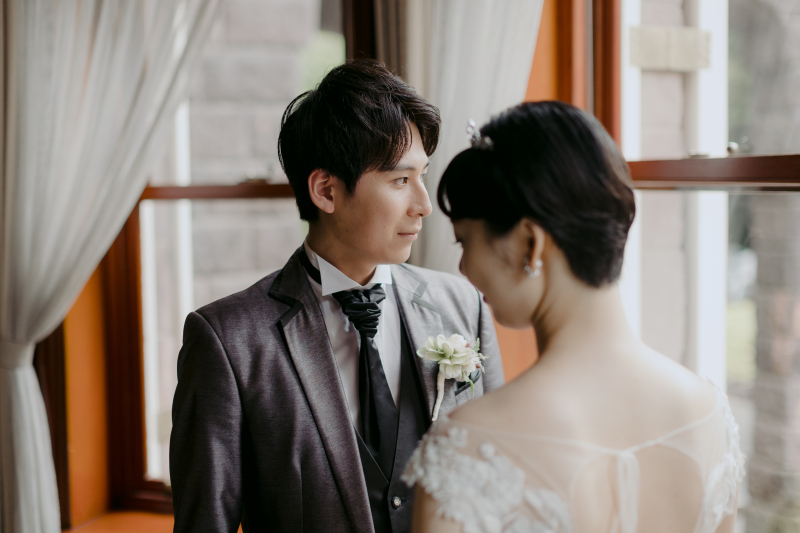 ご新郎様ショットも