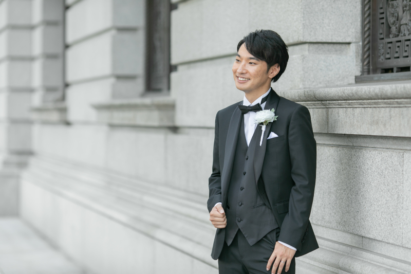ご新郎様もソロショット