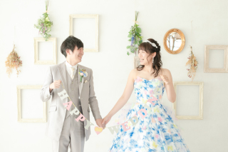 洋装スタジオ撮影