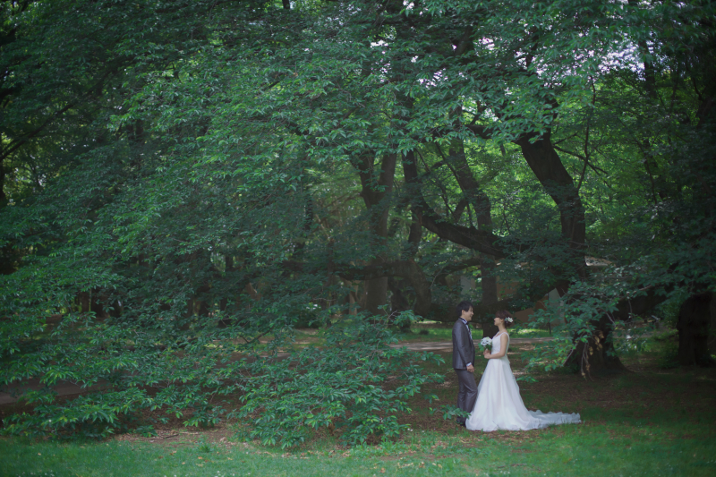 グリーンに囲まれて・・・