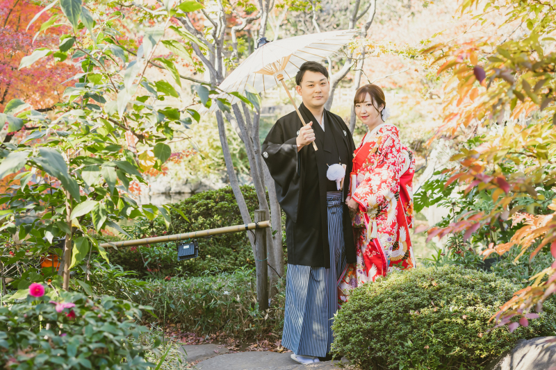 目白庭園の紅葉