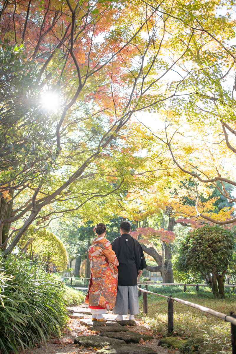 自然の光を浴びながら・・・