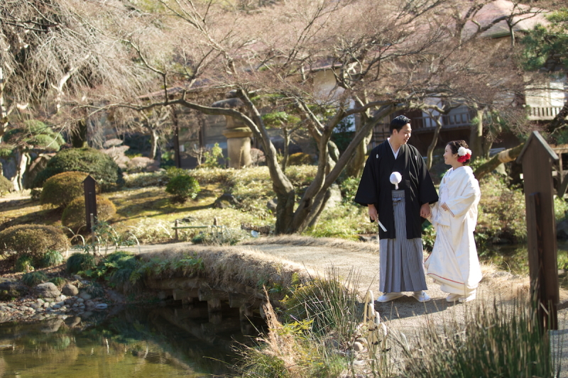 小石川後楽園にて