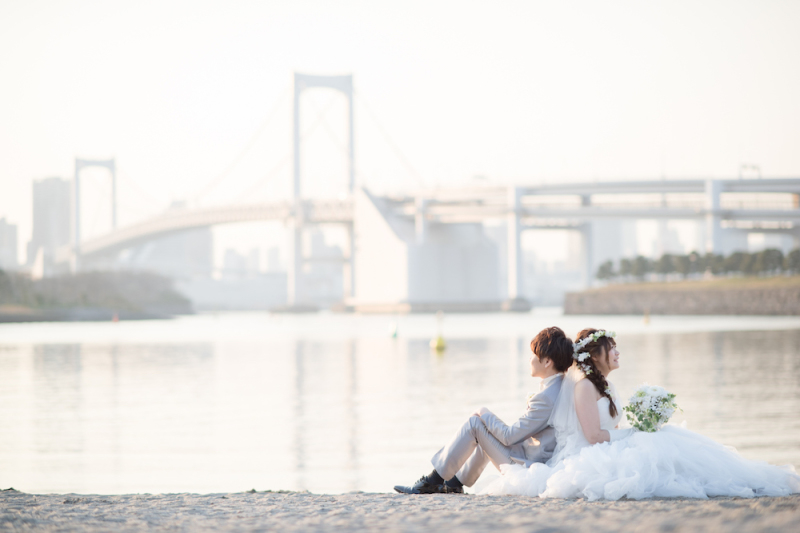 寄り添うお二人♡