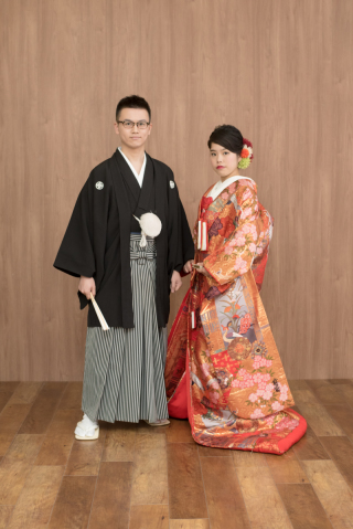 スタジオ和装撮影＊