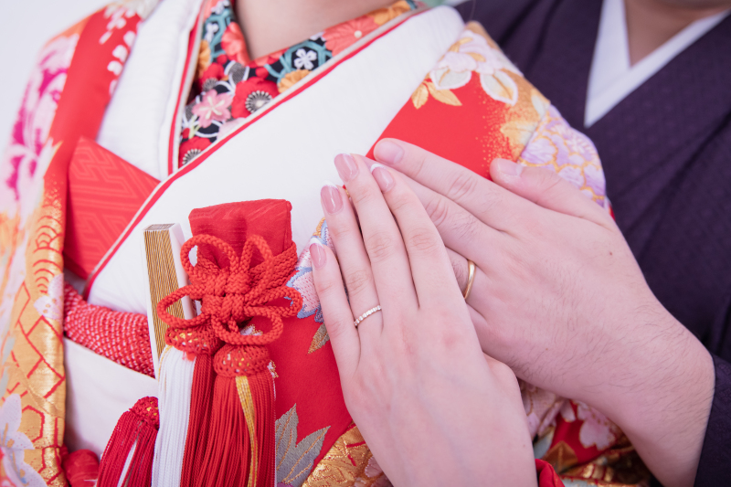 お手元ショットも