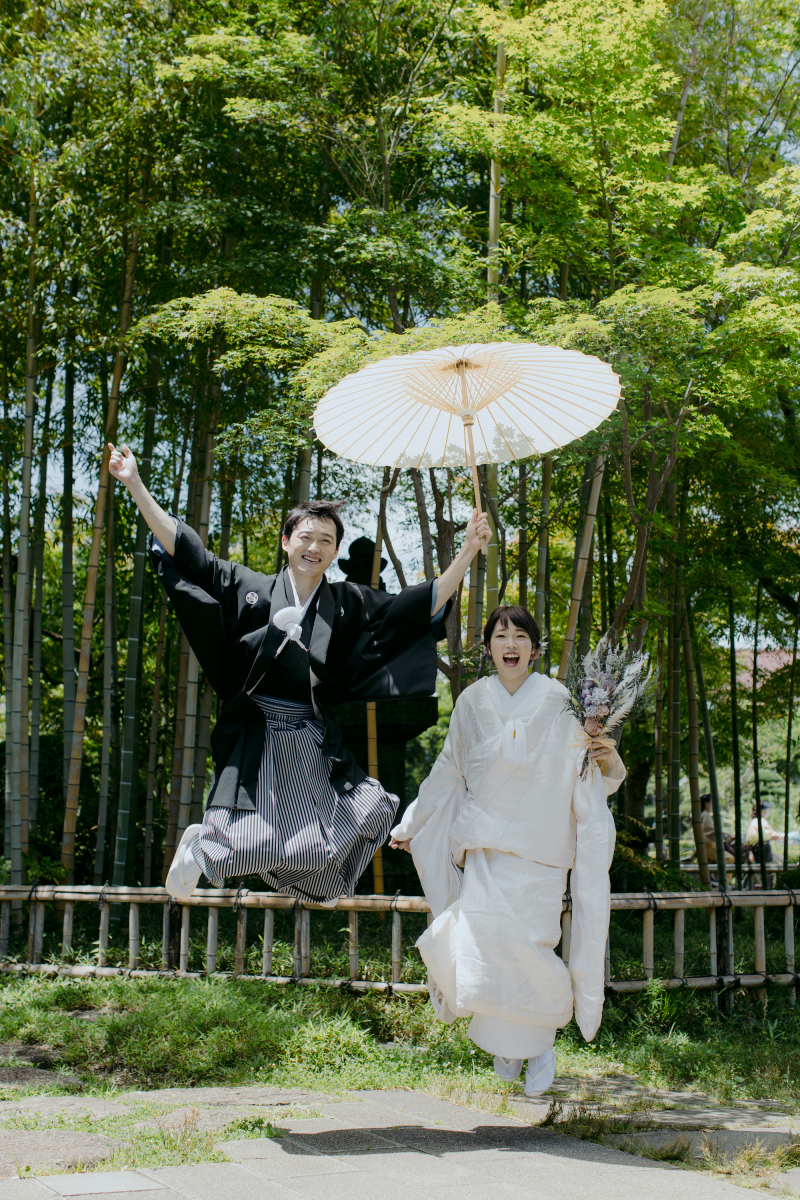 撮影の締めはジャンプ！！