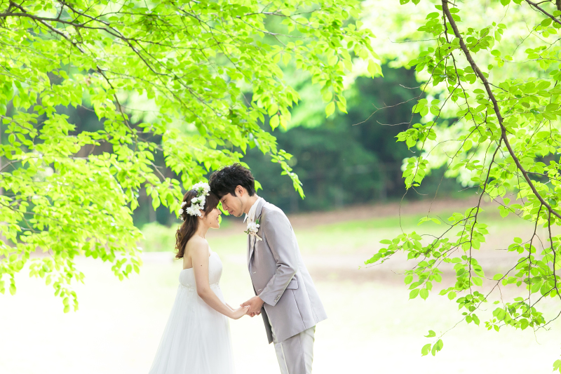 洋装ロケーション撮影