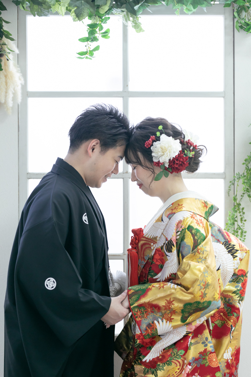 和洋装　スタジオ撮影