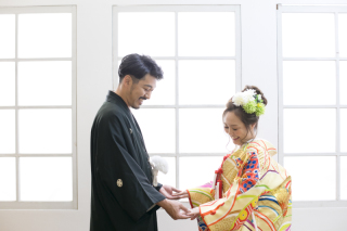 和洋装スタジオ撮影