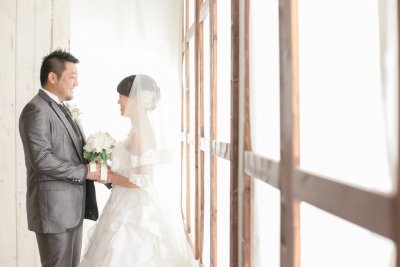 洋装　スタジオ撮影