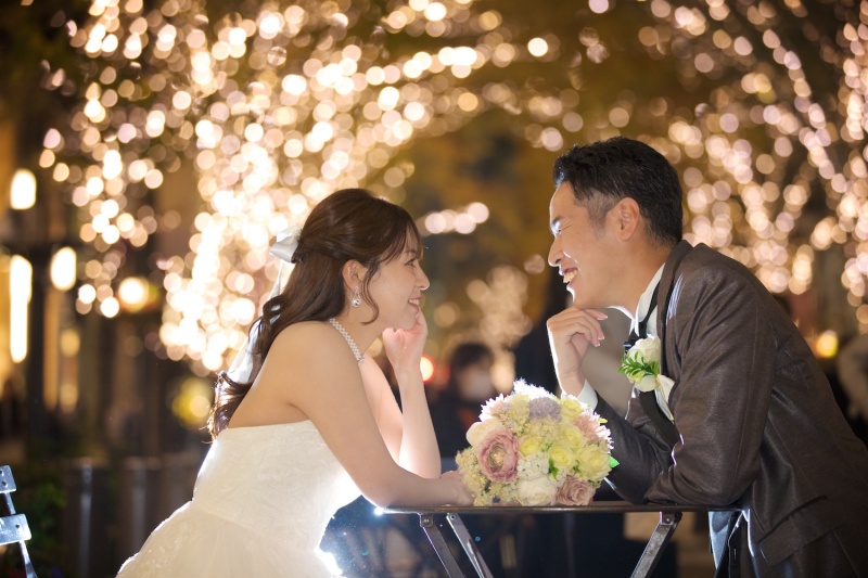 夜景を楽しみながら撮影を進められますよ！