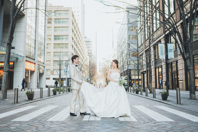横断歩道で・・・