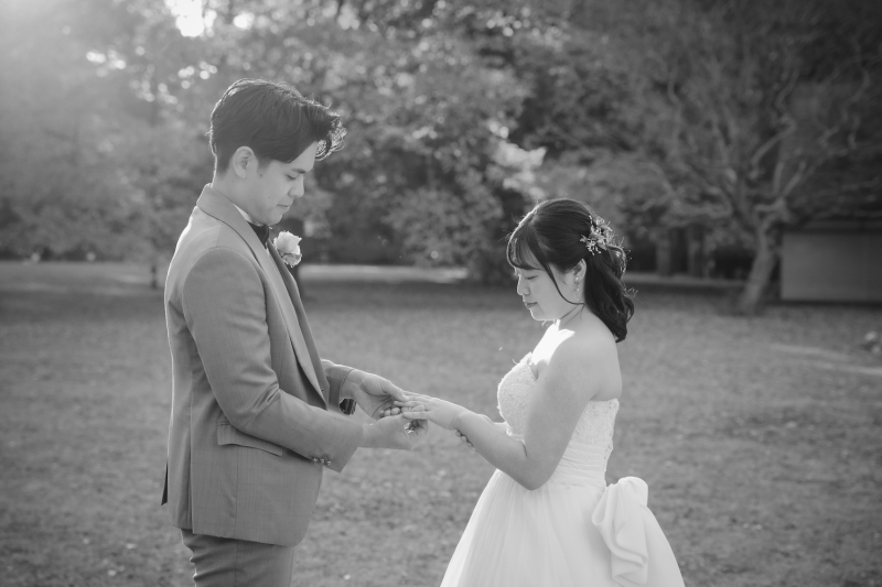 モノクロショットで特別な一枚を