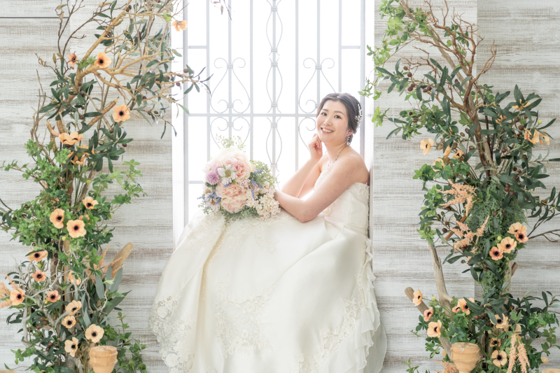 ご新婦様ソロショット♡