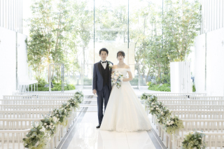 都内チャペルでフォトウェディング＊